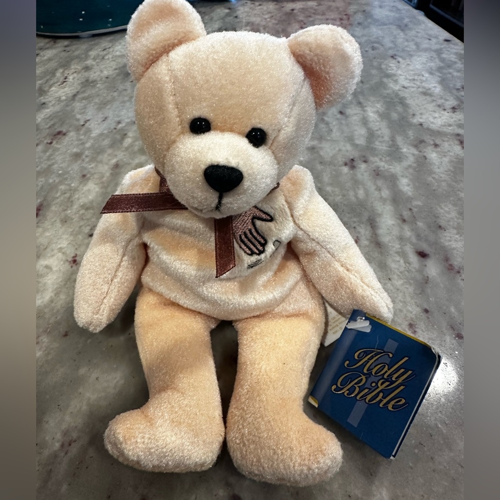 Plush Stuffed Animal Toy Holy Bears Benevolence Bear-From The Heart Series 1999